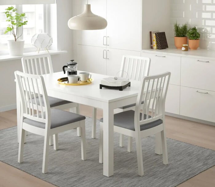 Dining table - 5 pieces of high quality beech wood - KYN-158 - Image 1