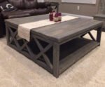 Swedish wood coffee table - OHA-069