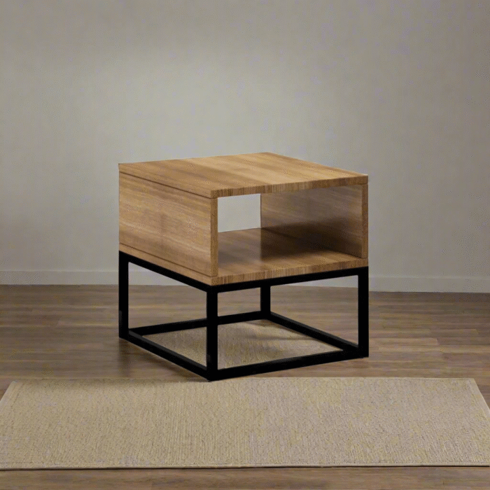 Wooden MDF and Steel Cabinet - OUBE-102 - Image 1