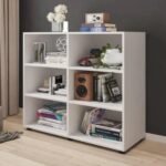 High quality MDF wood bookcase - OSM-457