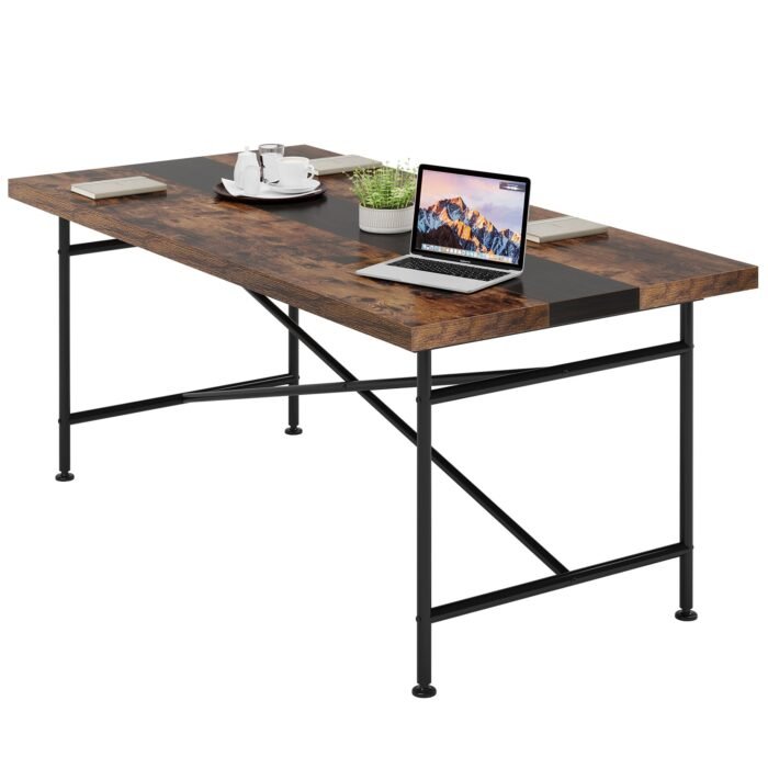 Conference Table, 6FT Rectangular Seminar Meeting Table - Image 1