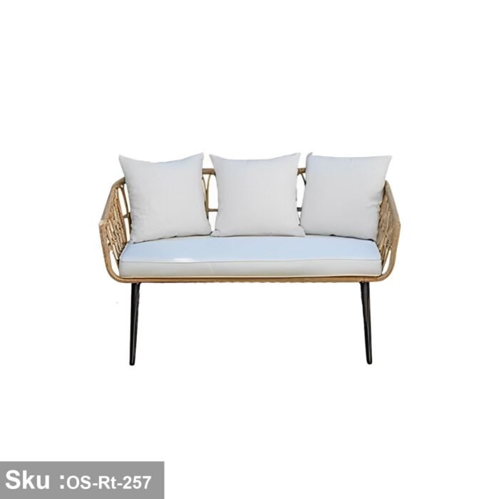 Sydney One Rattan Sofa 2 Seater - Image 1