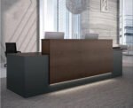 Reception desk - Reception Counter - Spanish MDF wood - CEM-069