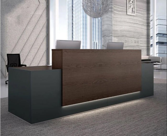 Reception desk - Reception Counter - Spanish MDF wood - CEM-069 - Image 1