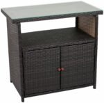 Outdoor television table