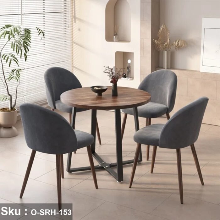 Wooden dining set - O-SRH-153 - Image 1