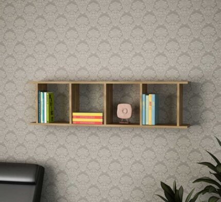 High quality MDF wood wall shelves - OUBE-078