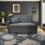 Manx 2-Seater Sofa Bed - Red Beech Wood - HST-078