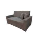 Manx 2-Seater Sofa Bed - Red Beech Wood - HST-068 - Image 2