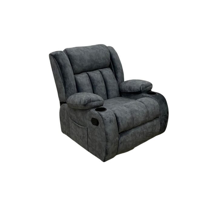 Lazy Boy red beech wood and imported suede leather - GAL-001 - Image 2