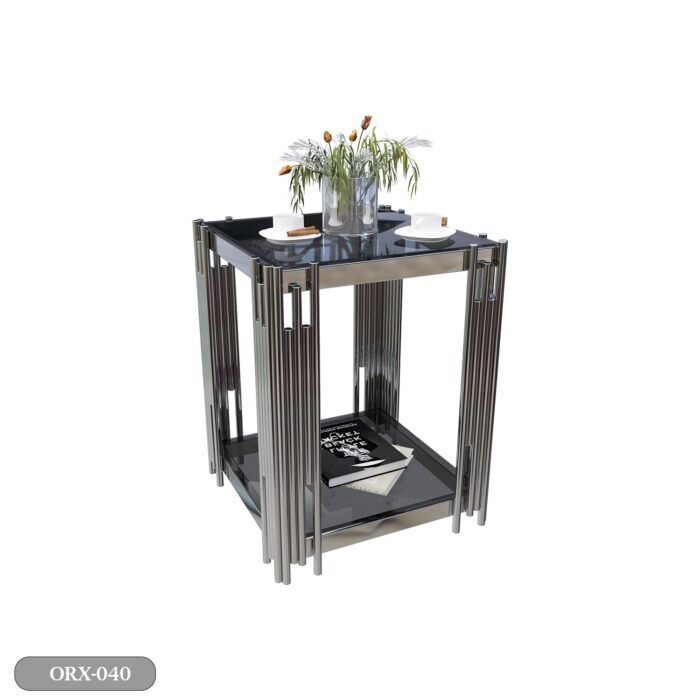 Stainless Steel Side Table - ORX-040 - Image 2