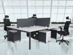 Spanish MDF wood workstation - CEM-024