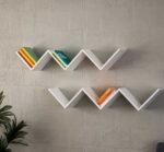High quality MDF wood wall shelves - OUBE-081