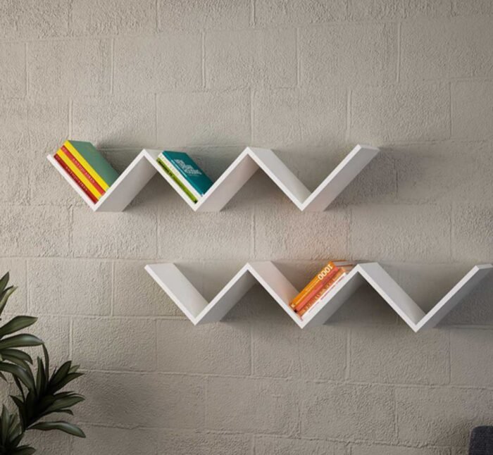 High quality MDF wood wall shelves - OUBE-081 - Image 1