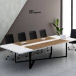 Meeting tab- 240x120 - Spanish MDF wood with metal chassis - CEM-035