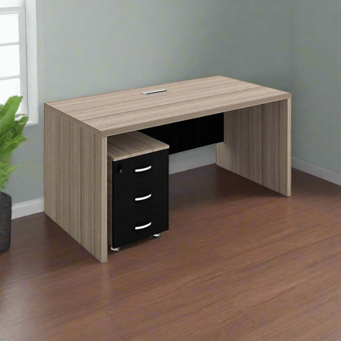 Spanish MDF Employee Desk - CEM-196 - Image 1