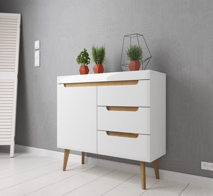 Treated Spanish MDF wood cabinet - OFS-016 - Image 1