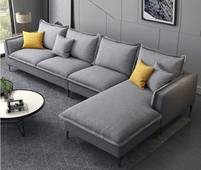 Beech wood corner with linen or velvet fabric - KYN-019 - Image 1
