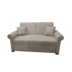 Manx 2-Seater Sofa Bed - Red Beech Wood - HST-089 - Image 2