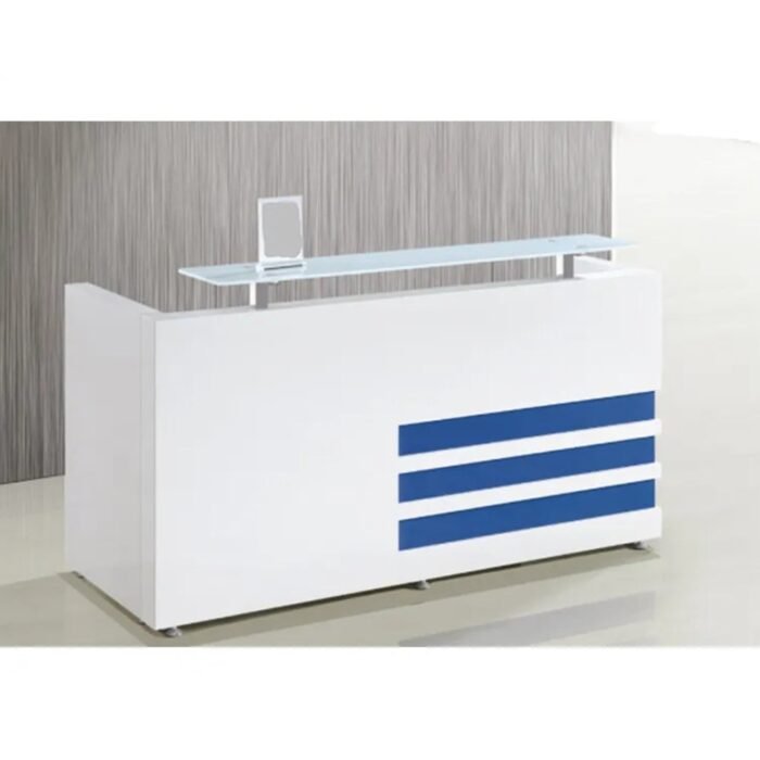 Reception desk - Reception Counter - Spanish MDF wood - CEM-116 - Image 1