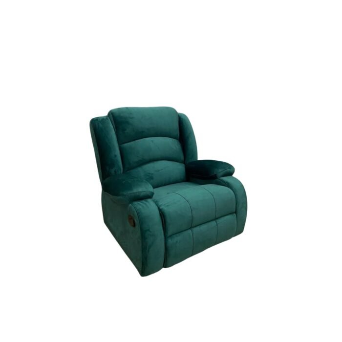 Lazy Boy red beech wood and imported suede leather - GAL-005 - Image 2