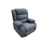 Lazy Boy red beech wood and imported suede leather - GAL-009 - Image 2