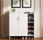 High quality MDF wooden shoe cabinet - KYN-129