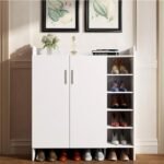 High quality MDF wooden shoe cabinet - KYN-129
