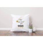 Plush children's pillow in linen - PRV-030