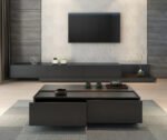 Coffee table set with TV table - high quality MDF wood - OSM-375