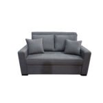 Manx 2-Seater Sofa Bed - Red Beech Wood - HST-083 - Image 2