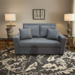 Manx 2-Seater Sofa Bed - Red Beech Wood - HST-083