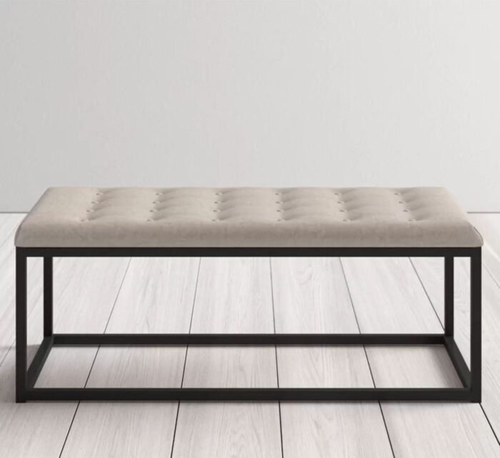 Iron banquet table with electrostatic paint - Image 1