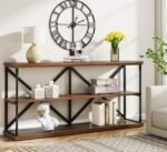 Electrostatic painted metal console - MTC-137