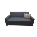 Manx 3-seater sofa bed with swivel back - red beech wood - HST-022 - Image 2
