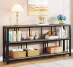 Electrostatic painted metal console - MTC-117