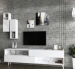 Paramus TV Table with 2-Piece Top Unit