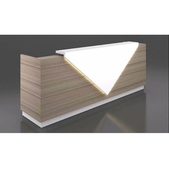 Reception desk - Reception Counter - Spanish MDF wood - CEM-120 - Image 1