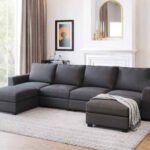 Beech wood corner with linen or velvet fabric - KYN-025
