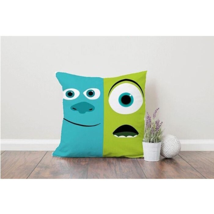 Plush children's pillow in linen - PRV-018 - Image 1