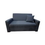 Manx 2-Seater Sofa Bed - Red Beech Wood - HST-079 - Image 2