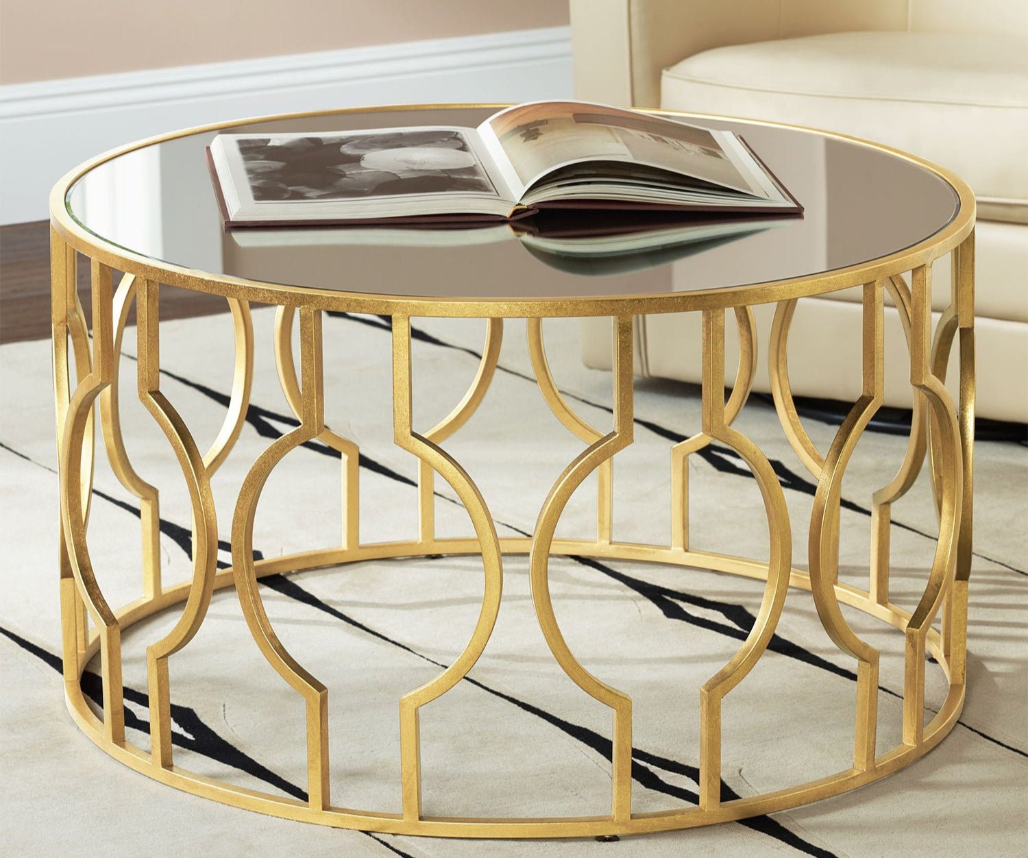 1_9f2b436d-1720-4e52-9805-f9a0b79e7989.jpg Eliana coffee table 80 * 45 glass - Image 1