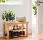 Musk wood shoe rack - O-SRH-111