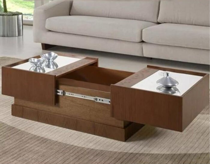 Spanish MDF wood coffee table - MAD-088 - Image 1