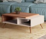 Spanish MDF wood coffee table - MAD-094