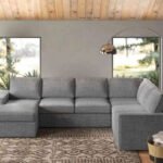 Beech wood corner with linen or velvet fabric - KYN-079