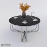 Stainless Steel Coffee Table - ORX-035 - Image 4