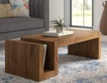 Natural wood coffee table - 120 * 45 - ELG-044