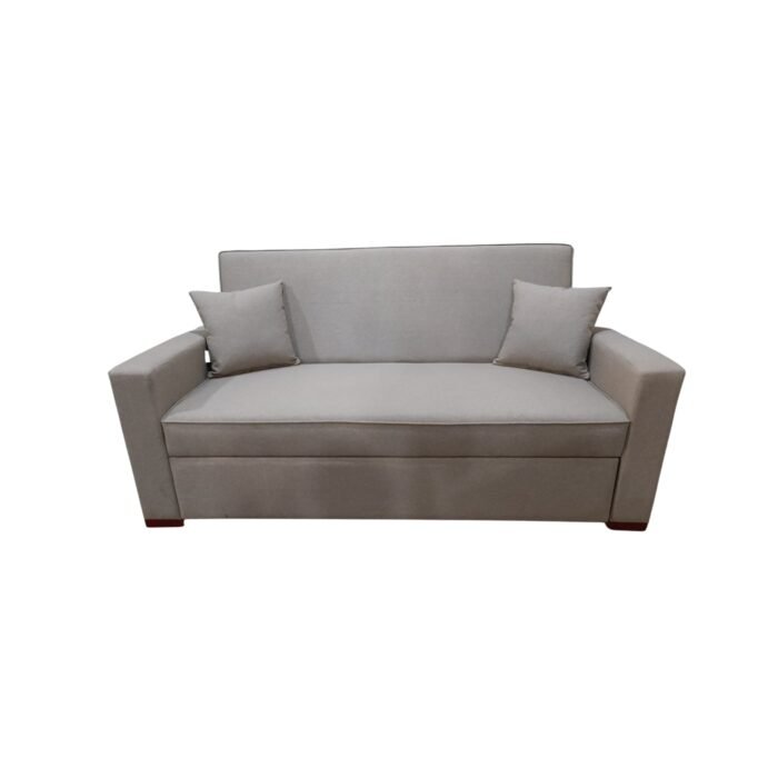 Manx 3-seater sofa bed with swivel back - red beech wood - HST-021 - Image 2