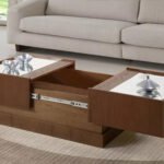 High quality MDF wood coffee table - OAL-036